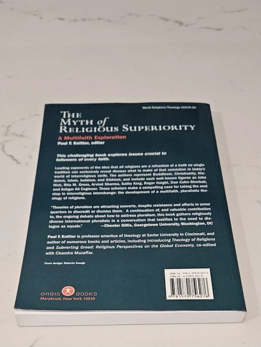 BOGO The Myth of Religious Superiority by Paul F. Knitter Book
